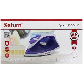 Утюг Saturn ST-CC6115 фиолетовый - купить, цены на Auchan - фото 2