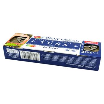 Тунец Tropic Life целый в собственном соку 3шт*80г - купить, цены на Чудо Маркет - фото 3