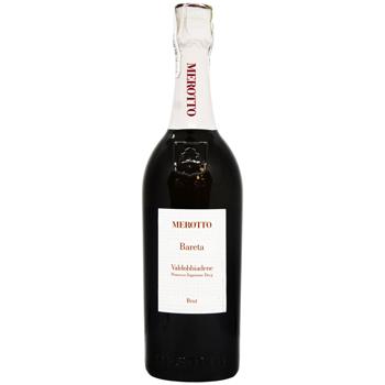 Merroto Bareta Prosecco Superiore Brut White Wine 11.5% 0.75l - buy, prices for Za Raz - photo 1