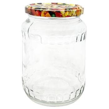 Банка Florina для кухні зі сталевою кришкою 0,72л 3K4561 - купити, ціни на КОСМОС - фото 3