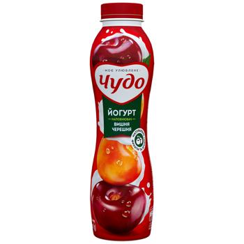 Chudo Cherry-Sweet Cherry Yogurt 2.5% 520g - buy, prices for NOVUS - photo 1