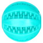 Игрушка для собак DGT Мяч-грызунок бирюзовый 7см