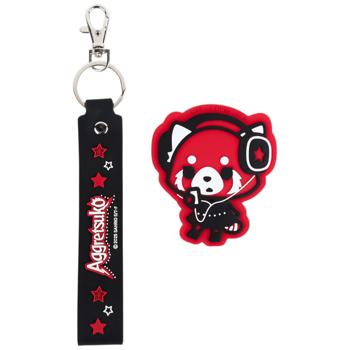 Набор Kite Aggretsuko бейдж на липучке и подвеска 2шт - купить, цены на Auchan - фото 2