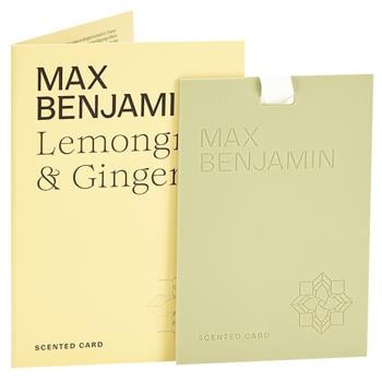 Ароматизована картка Max Benjamin Lemongrass and Ginger 1 шт - купити, ціни на WINETIME - фото 1