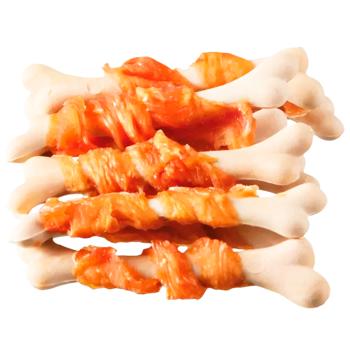 Trixie Chickies кісточка ласощі для собак 20 шт х 9 г - курка - купити, ціни на MasterZoo - фото 1