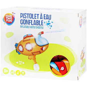 Водяний пістолет One Two Fun надувний