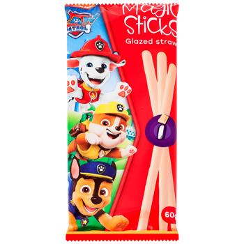 Соломка Рома Magic Sticks Білий шоколад глазурована 60г - купити, ціни на Восторг - фото 1