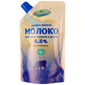 Condensed milk Eko-molproduct 8.5% 500g doypack Ukraine - buy, prices for Torba - photo 1