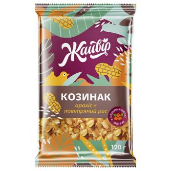 Jaivir Peanut Kozinak with Puffed Rice 120g