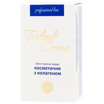 Мило косметичне Ti Amo Crema Колаген 115г - купити, ціни на МегаМаркет - фото 1