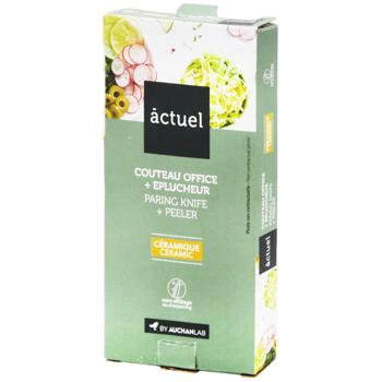 Actuel Paring Knife and Peeler - buy, prices for Auchan - photo 1