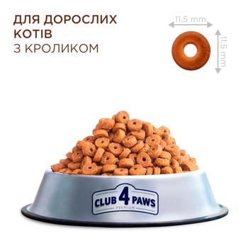 Корм сухий Club 4 Paws Premium з кроликом для дорослих котів 14кг - купити, ціни на MasterZoo - фото 6