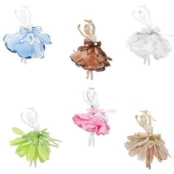 Прикраса новорічна Mis Lt Балерина 3Д - купити, ціни на КОСМОС - фото 1