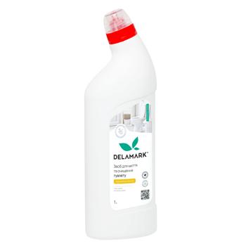 DeLaMark Lemon Toilet Bowl Cleaner 1l - buy, prices for NOVUS - photo 1