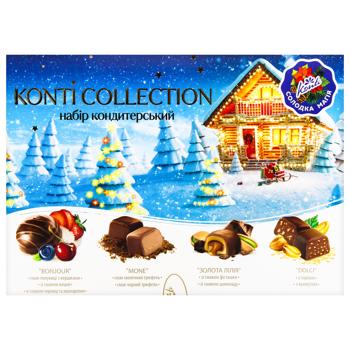 Набор сладостей новогодний Konti Collection 335г - купить, цены на КОСМОС - фото 3