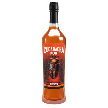 Ромовий напій Cucaracha Spicy Orange 35% 0,7л - купити, ціни на Auchan - фото 1