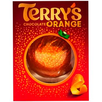Шоколадний апельсин Terry's м'ята та молочний шоколад 145г - купити, ціни на - фото 2