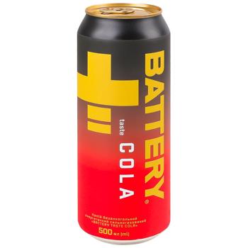 Напій енергетичний Battery Taste Cola 0,5л - купити, ціни на Чудо Маркет - фото 2