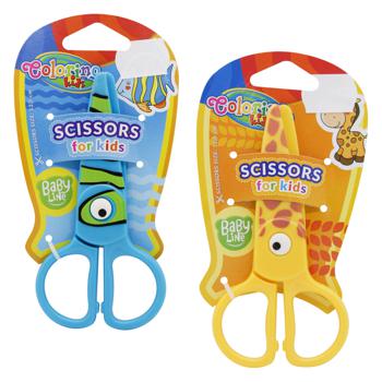 Colorino Zoo Plastic Children's Scissors 12.5cm - buy, prices for Za Raz - photo 1