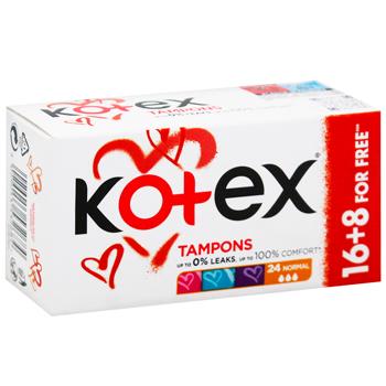 Kotex Normal UltraSorb Tampons 16pcs - buy, prices for - photo 4