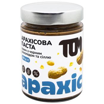 Tom Crunch Peanut Butter with Dark Chocolate and Salt 300g