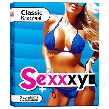 Sexxxy Classic Condoms 3pcs - buy, prices for Chudo Market - photo 1
