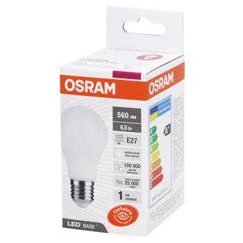 Лампочка Osram LED Value Classic A60 6,5W 560Lm 4000К E27 - купить, цены на - фото 3