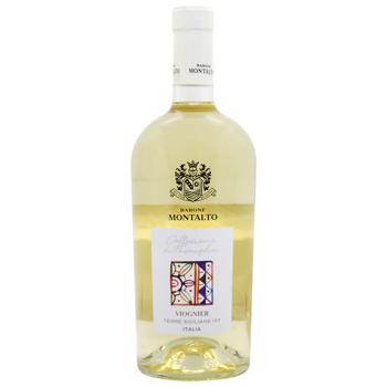 Вино Baron Montalto Viognier Collezione di Famiglia біле сухе 12,5% 0,75л