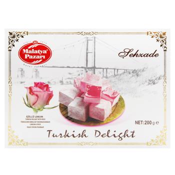 Malatya Pazari Rose Jehzade Turkish Delight 200g - buy, prices for Auchan - photo 2