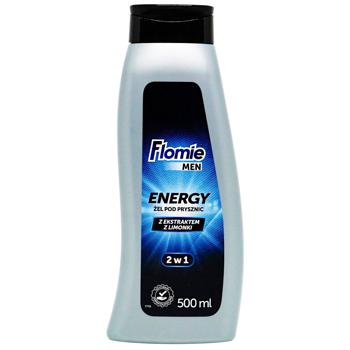 Flomie Men Energy Lime Shower Gel 500ml - buy, prices for NOVUS - photo 1