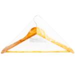 Вешалка деревянная с металлическим крючком