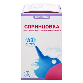 Спринцівка Поліком з м'яким наконечником 90мл - купити, ціни на Таврія В - фото 2