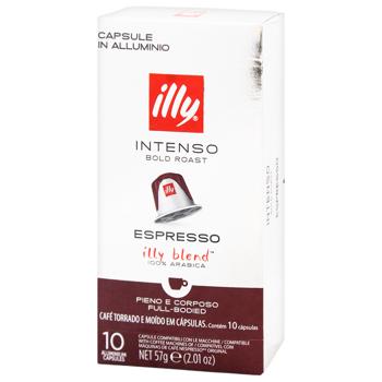 Кофе в капсулах Illy Intenso Espresso 10шт - купить, цены на METRO - фото 1