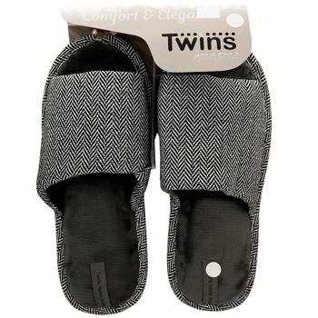 Twins 12616 Gray Tree Men's Slippers s.44/45 - buy, prices for Vostorg - photo 1