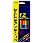 Marco Super Writer Double-Sided Colored Lead Pencils Set 12pcs