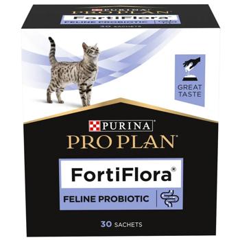 Пробиотик для кошек Purina Pro Plan FortiFlora для поддержания микрофлоры желудочно-кишечного тракта 30шт х 1г - купить, цены на MasterZoo - фото 2