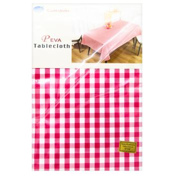 Скатертина Свято червона 106*152см - купити, ціни на КОСМОС - фото 1