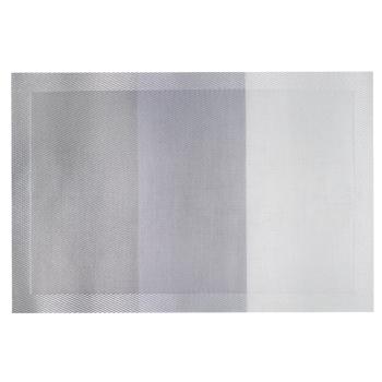 Салфетка Праздник для сервировки три цвета серый 30*45см - купить, цены на КОСМОС - фото 1