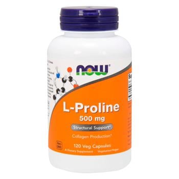 Now Foods L-Proline 500mg 120 capsules - buy, prices for Biotus - photo 1