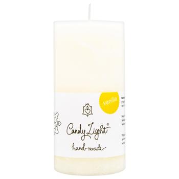 Candy Light Vanilla Scented Candle 5x10cm - buy, prices for Auchan - photo 1