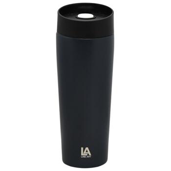 Line Art Ofelia Graphite Thermo Mug 400ml - buy, prices for ULTRAMARKET - photo 3