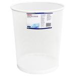 Sigma White Round Waste Paper Bin 18l