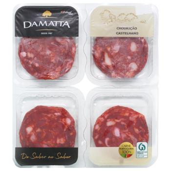 Чорізо DAMATTA 4х40г кастильське нар. (Португалія) - купить, цены на КОСМОС - фото 1