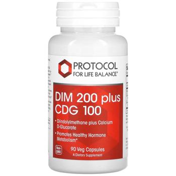 Protocol for Life Balance DIM 200 Plus CDG 100 Diindolylmethane and Calcium D-Glucarate 90 capsules