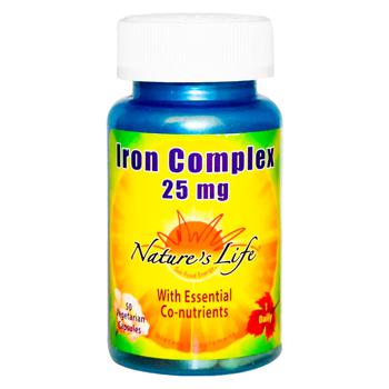 Nature's Life Iron Complex Vitamin and Mineral Complex with Iron 50 capsules - buy, prices for Biotus - photo 1