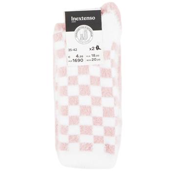 InExtenso Pink Women's Socks Size 35-42 - buy, prices for Auchan - photo 1