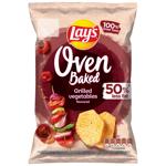 Lay's Oven Baked Grilled Vegetables Flavoured Potato Chips 110g