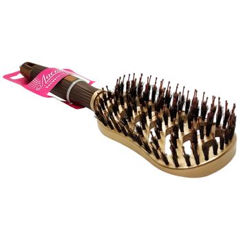 Расческа для волос Ласковая Golden с эффектом вентиляции 9645AZ - купить, цены на Восторг - фото 3