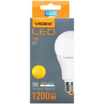 Videx LED Lamp A60е 12W E27 K3000 - buy, prices for - photo 2