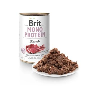 Brit Care Mono Protein набір вологого корму для собак 5+1 шт х 400 г - ягня - купити, ціни на MasterZoo - фото 2